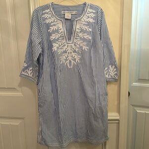 Gretchen Scott embroidered dress, large